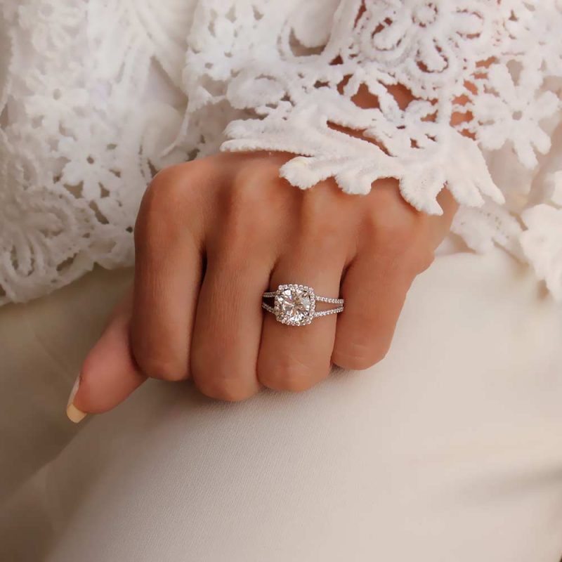 حلقه ازدواج طلا زنانه